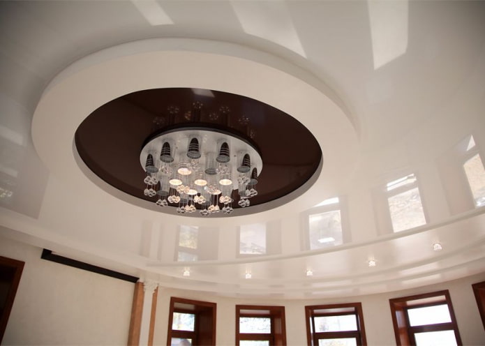 curly ceiling structure in the shape of a circle curly ceiling structure in the shape of a circle