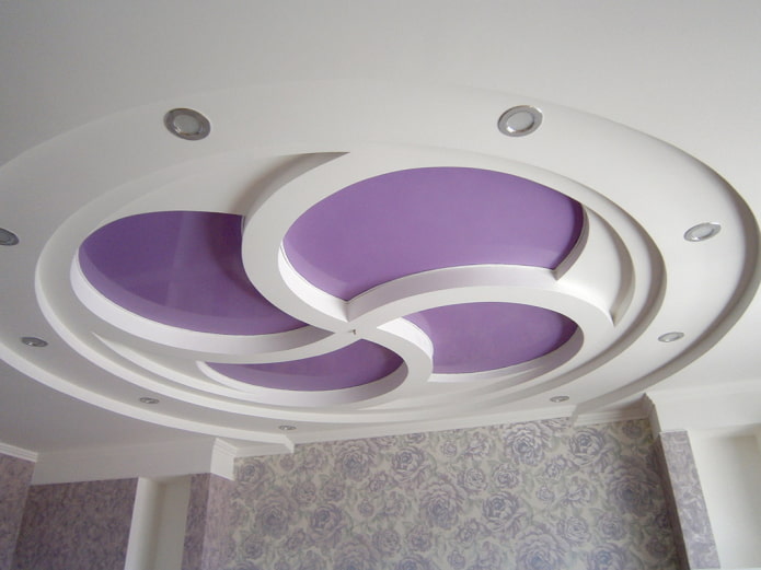 two-tone curly ceiling construction two-tone curly ceiling construction