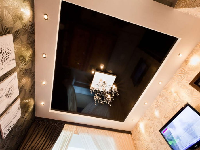 curly ceiling structure in the shape of a rectangle curly ceiling structure in the shape of a rectangle