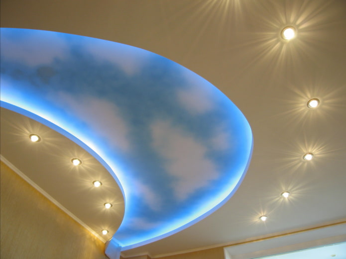 curly ceiling structure in the form of a semicircle curly ceiling structure in the form of a semicircle