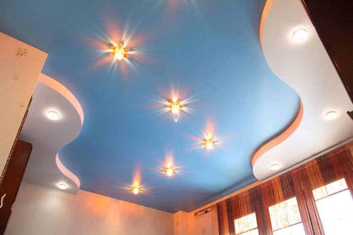 satin curly ceiling structure satin curly ceiling structure