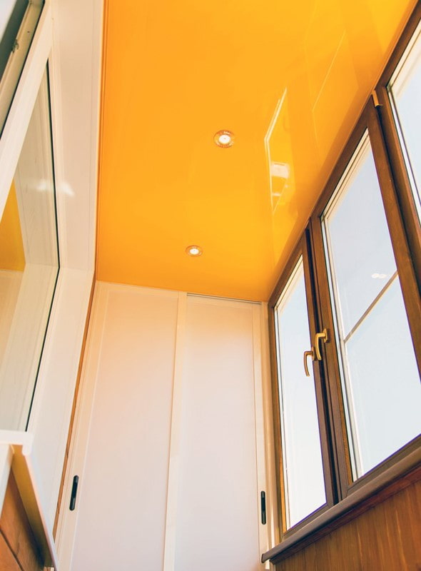 stretch canvas on the loggia stretch canvas on the loggia