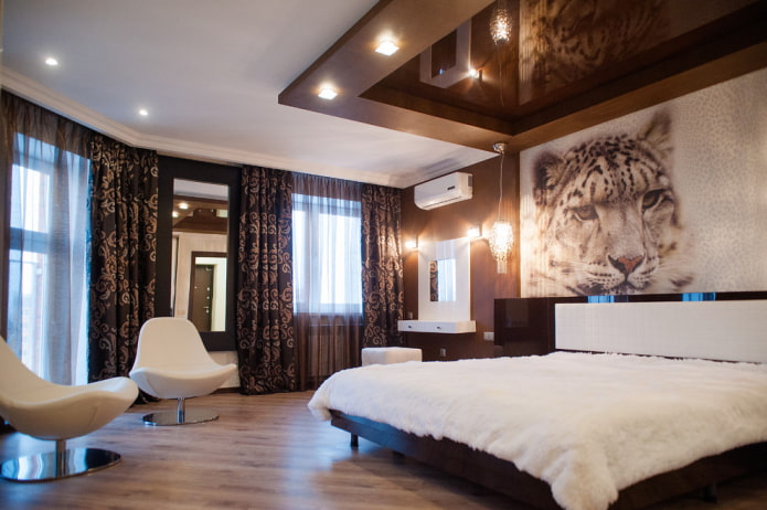 ceiling design above the bed