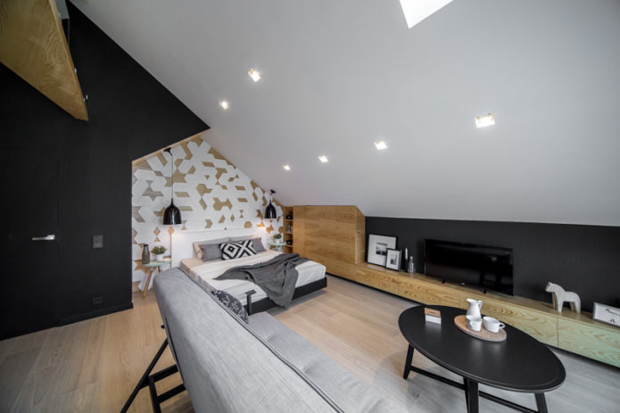 white plasterboard ceiling