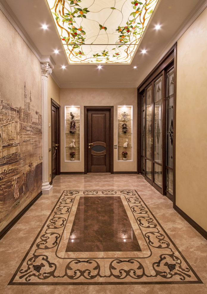 stained glass construction with edge lighting stained glass construction with edge lighting