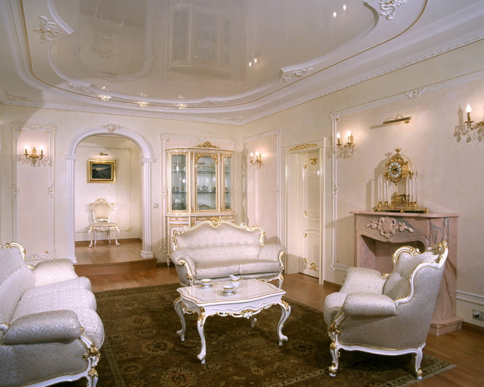 stretch ceiling structure with stucco molding stretch ceiling structure with stucco molding