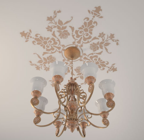 stencil on the ceiling stencil on the ceiling