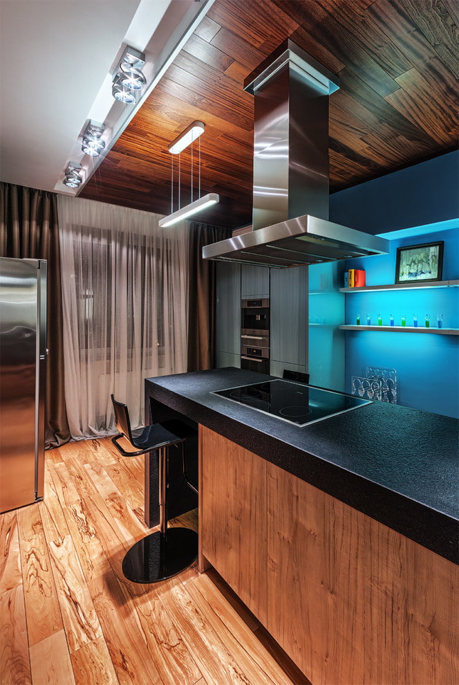 ceiling in wenge color ceiling in wenge color