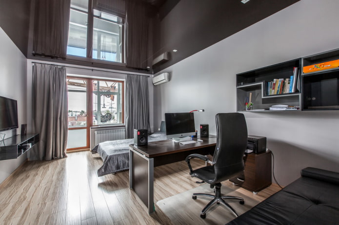 glossy mirror stretch fabric in the interior glossy mirror stretch fabric in the interior