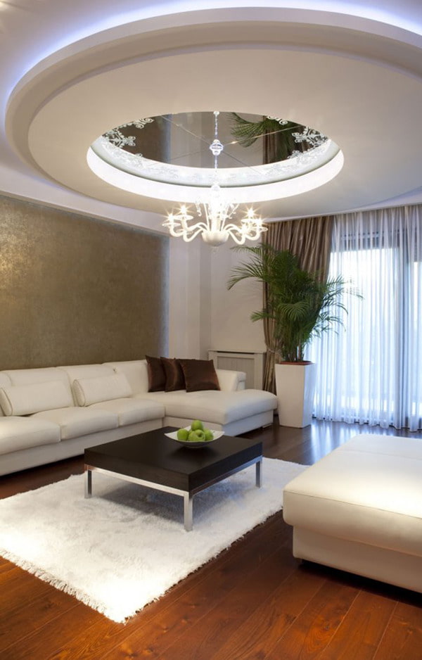 ceiling with mirrored inserts ceiling with mirrored inserts