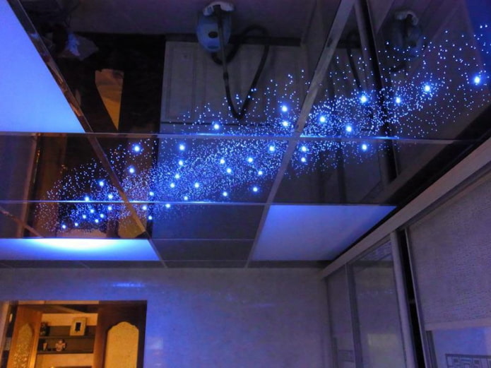 mirror ceiling structure starry sky mirror ceiling structure starry sky