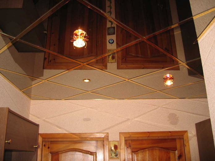 bronze mirror ceiling structure bronze mirror ceiling structure