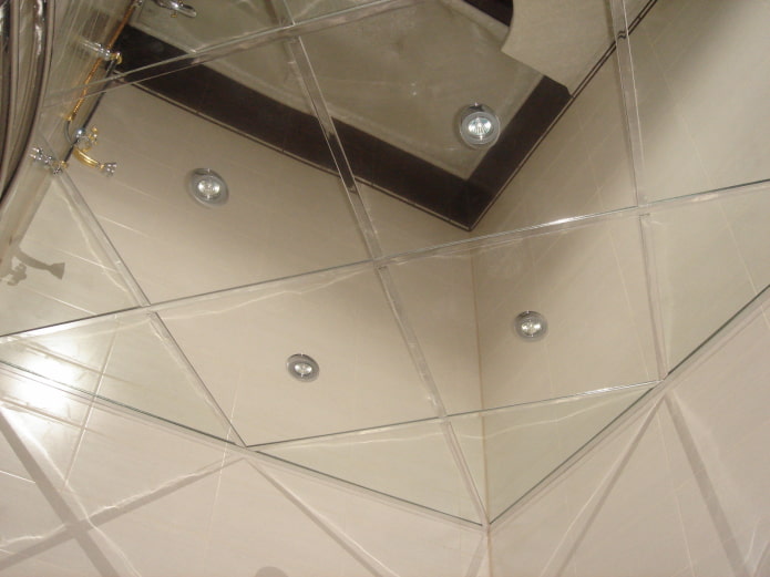 silver mirror ceiling construction silver mirror ceiling construction