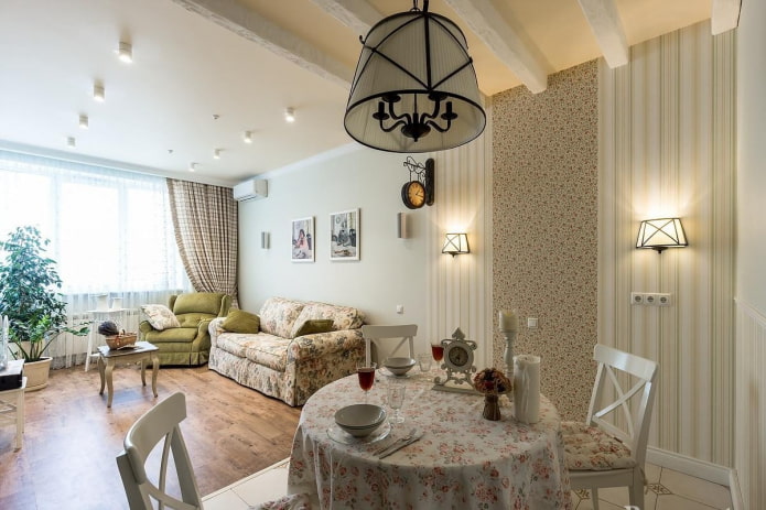 ceiling design in Provence style ceiling design in Provence style