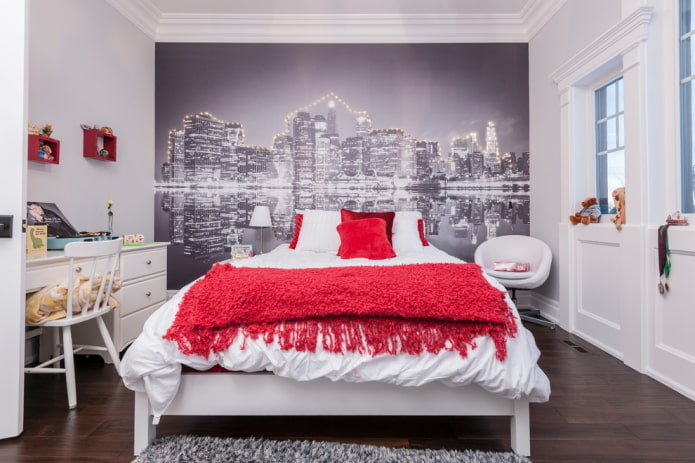 wall design in a teenager's room wall design in a teenager's room