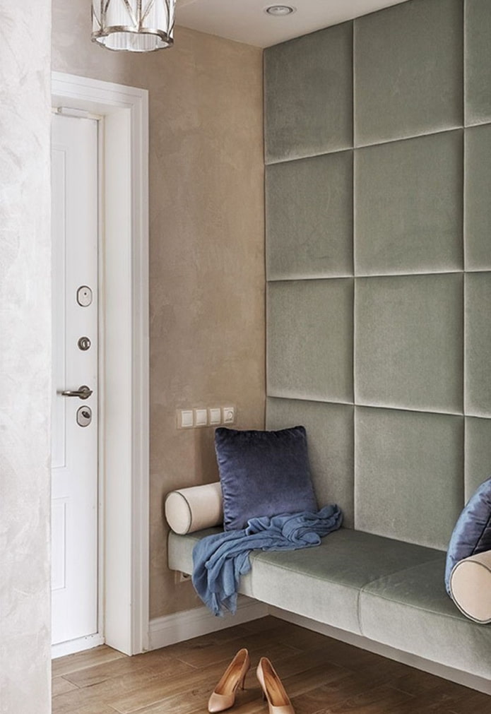 soft wall decoration in the hallway soft wall decoration in the hallway