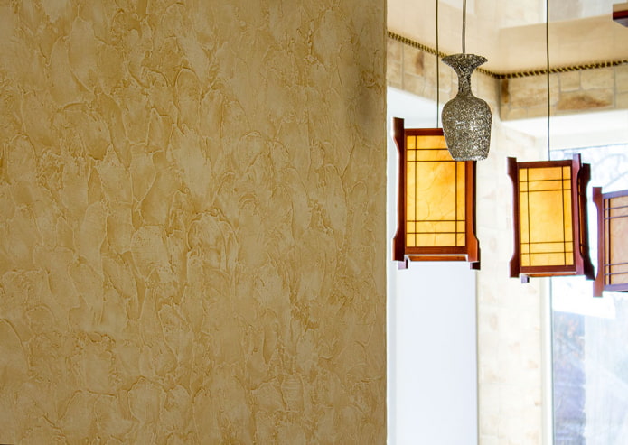 Venetian decorative plaster Marseille wax