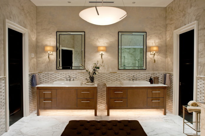 plaster in the bathroom interior plaster in the bathroom interior