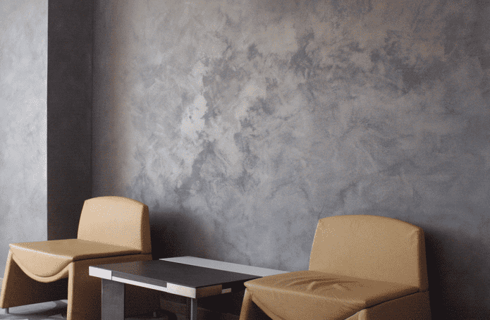 mother-of-pearl plaster in the interior mother-of-pearl plaster in the interior