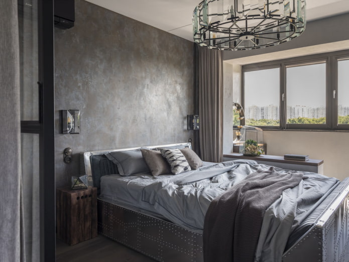 plaster in the interior in the loft style plaster in the interior in the loft style