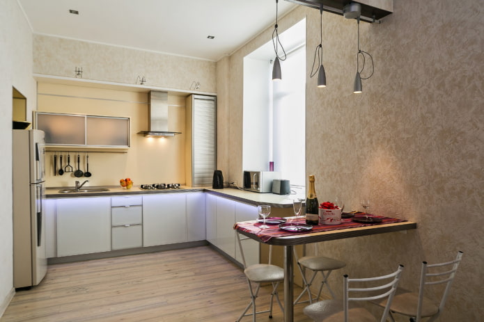 textured plaster in the interior of the kitchen textured plaster in the interior of the kitchen