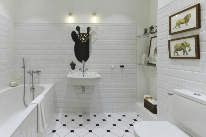 white walls in the bathroom interior white walls in the bathroom interior