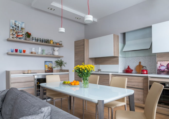 decor of kitchen walls in a modern style decor of kitchen walls in a modern style