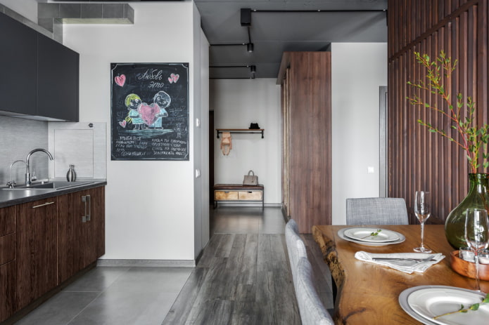 decor of kitchen walls in a modern style decor of kitchen walls in a modern style