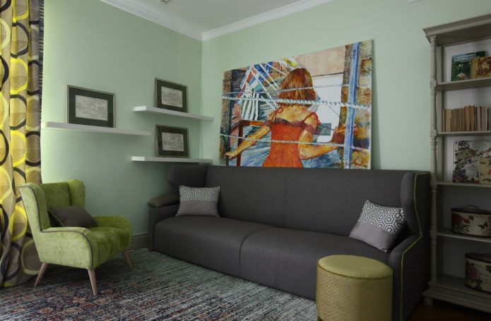 the picture in the living room in a modern style the picture in the living room in a modern style