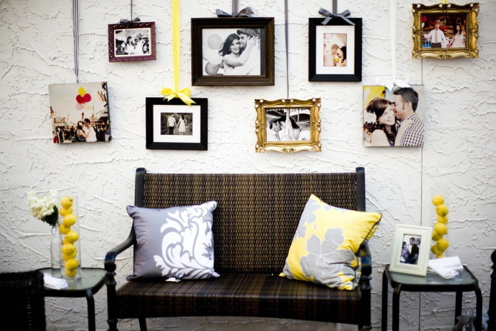 photos hanging in the interior photos hanging in the interior