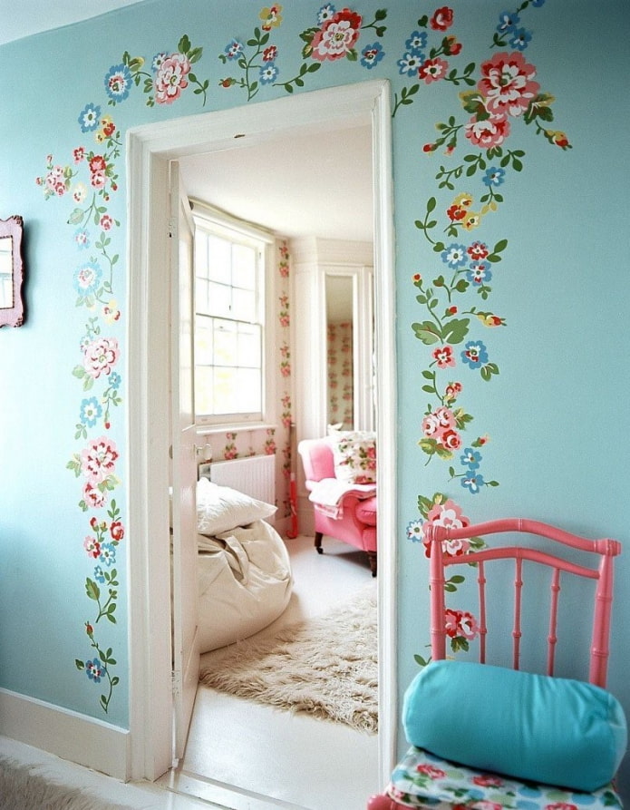 opening decor in the interior