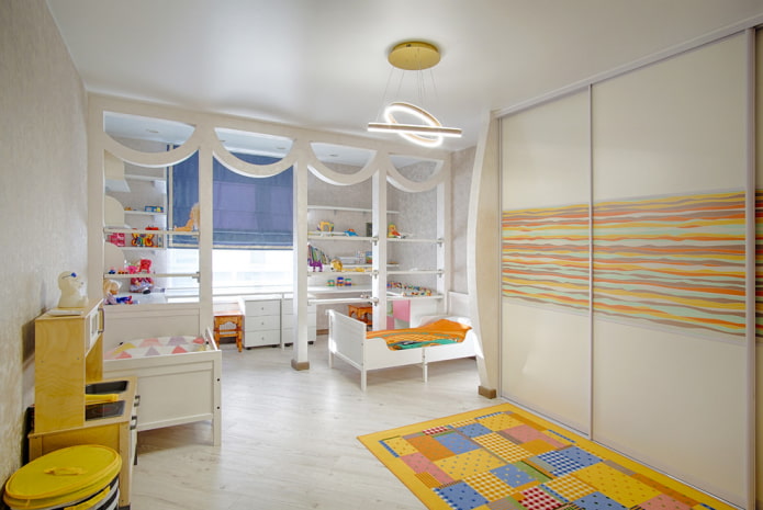 curly plasterboard partition in the interior curly plasterboard partition in the interior