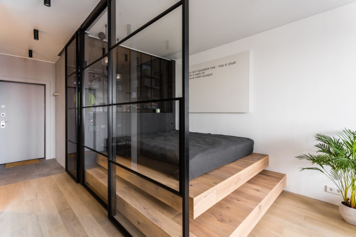 partition in the interior in a modern style partition in the interior in a modern style