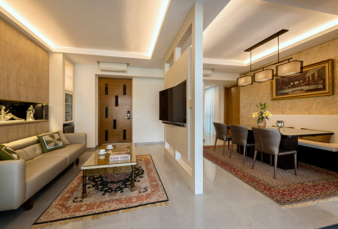 plaster partition in the interior plaster partition in the interior