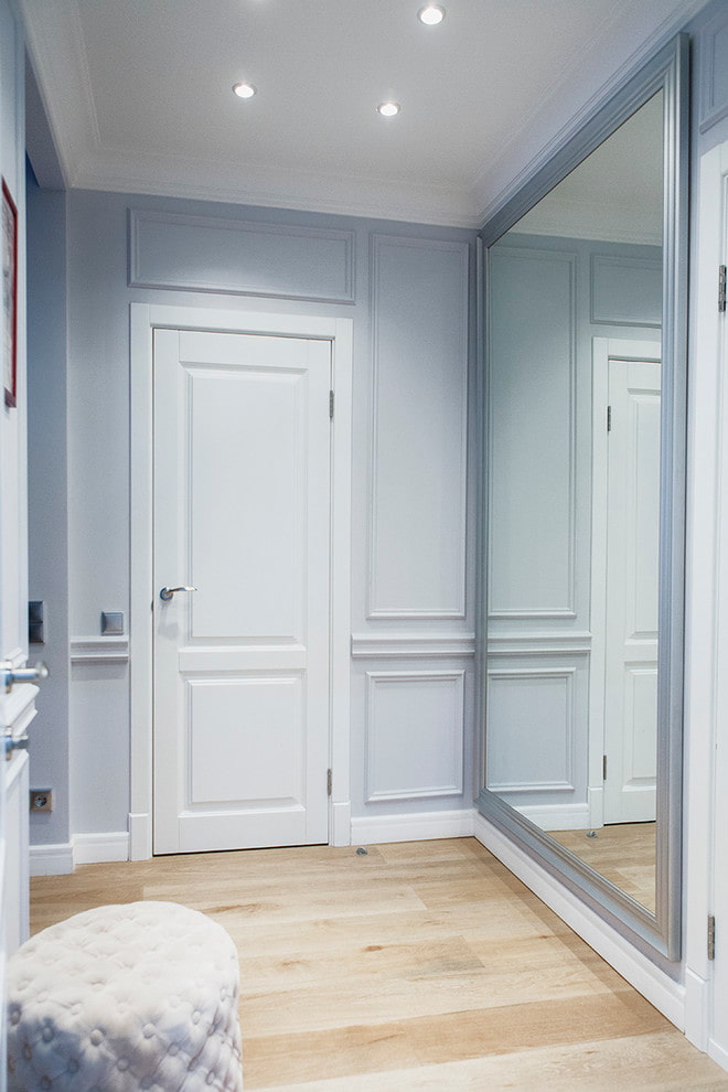 full-length mirror in the interior of the hallway full-length mirror in the interior of the hallway