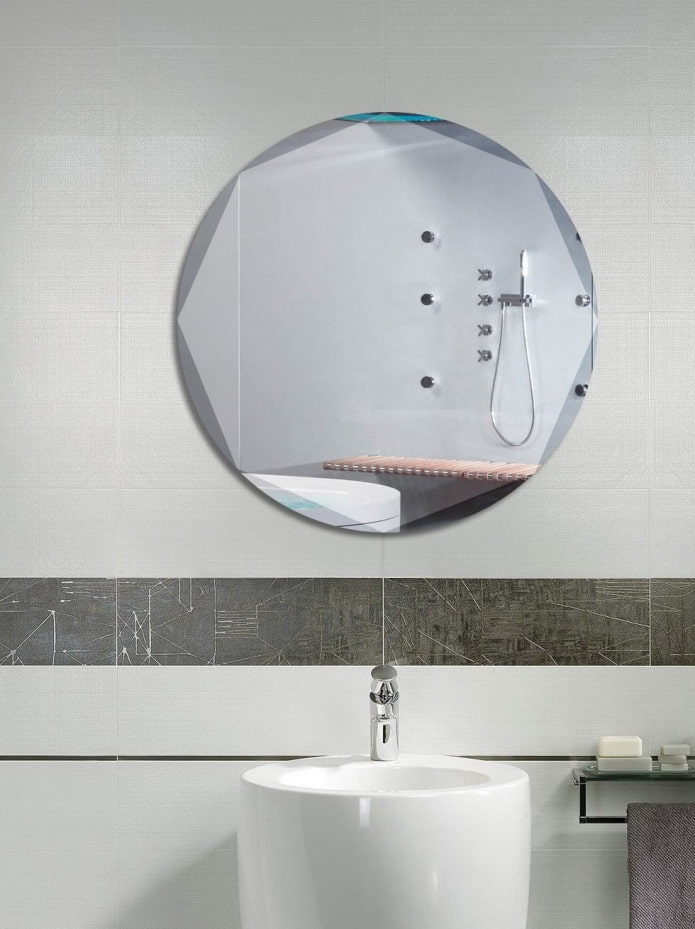 mirror product with beveled edges mirror product with beveled edges