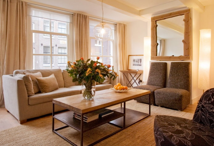 decor mirror products in the living room