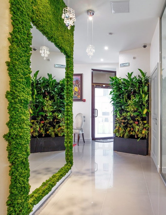 decor mirror product in eco-style