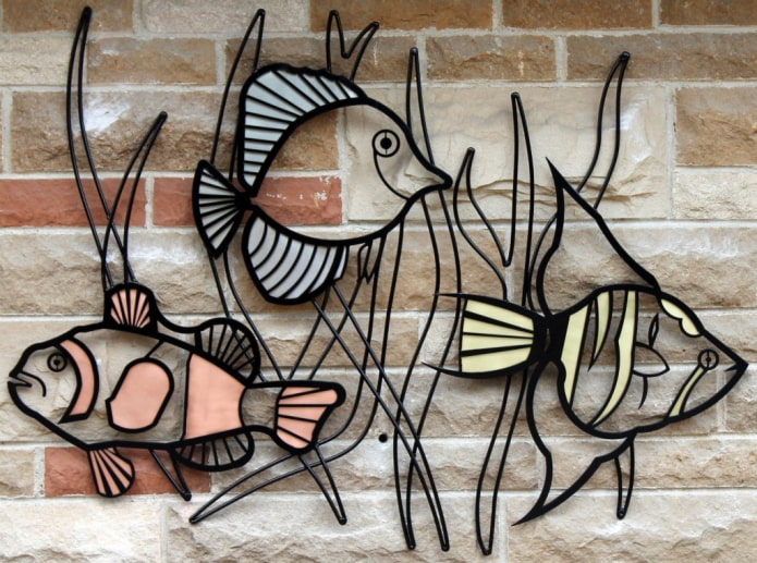 forged wall panels in the interior forged wall panels in the interior