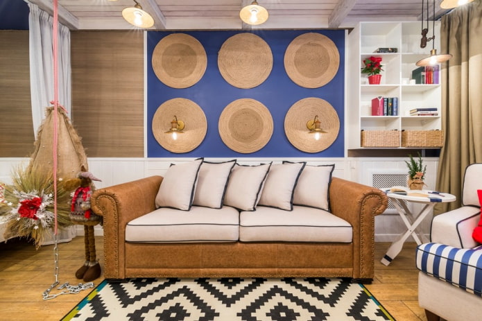 wall panel in the interior in a marine style wall panel in the interior in a marine style