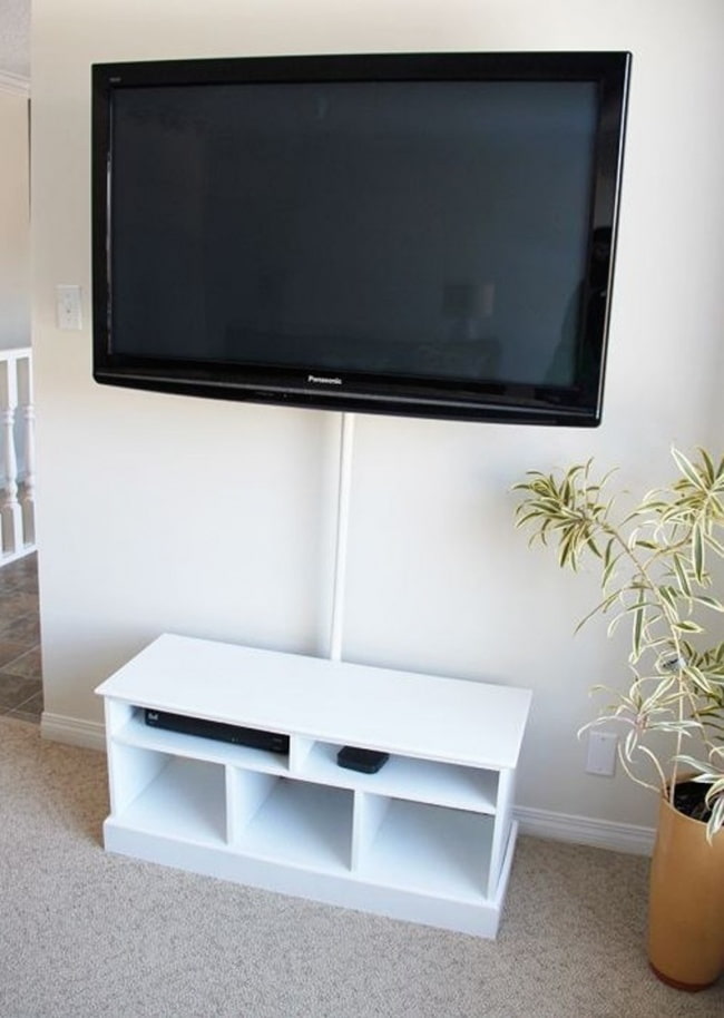 Remove wires in a decorative box