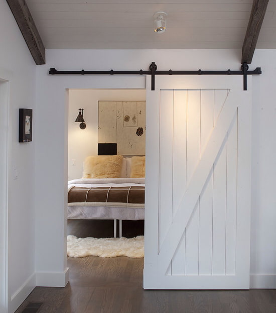 wooden barn door