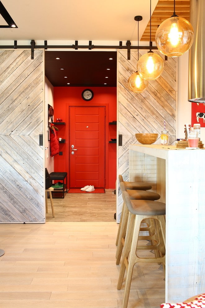 doors in the interior in the loft style doors in the interior in the loft style