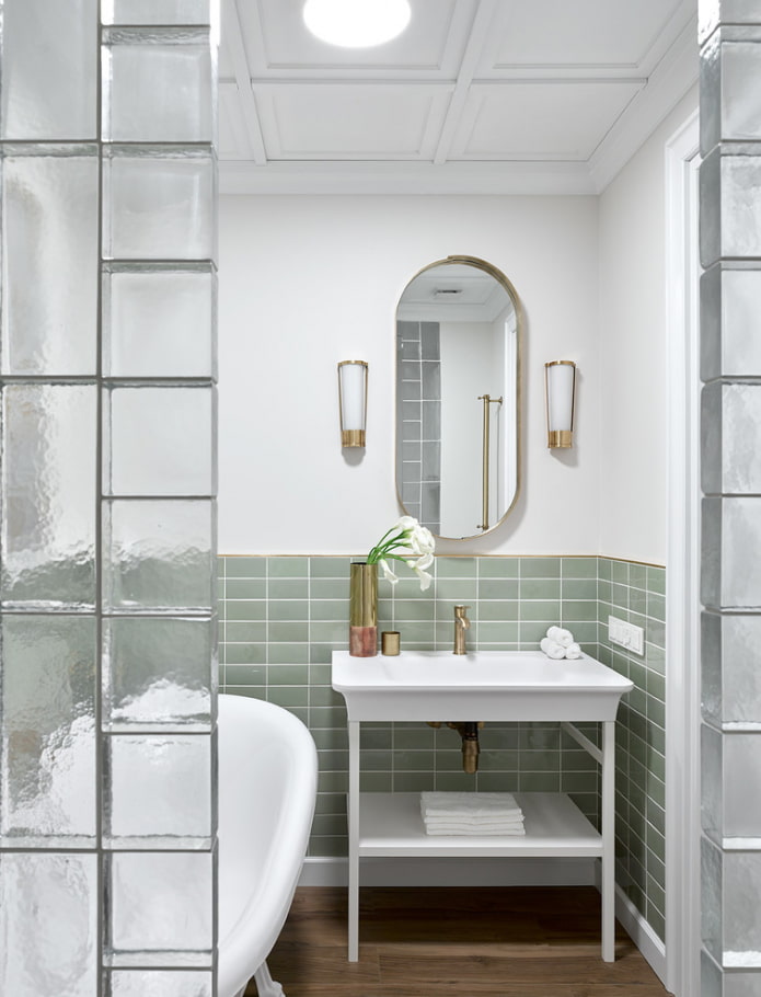 oval mirror in the interior oval mirror in the interior