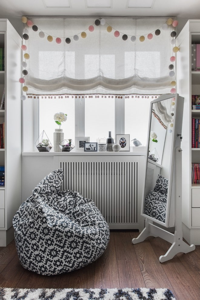 floor mirror model in the interior floor mirror model in the interior