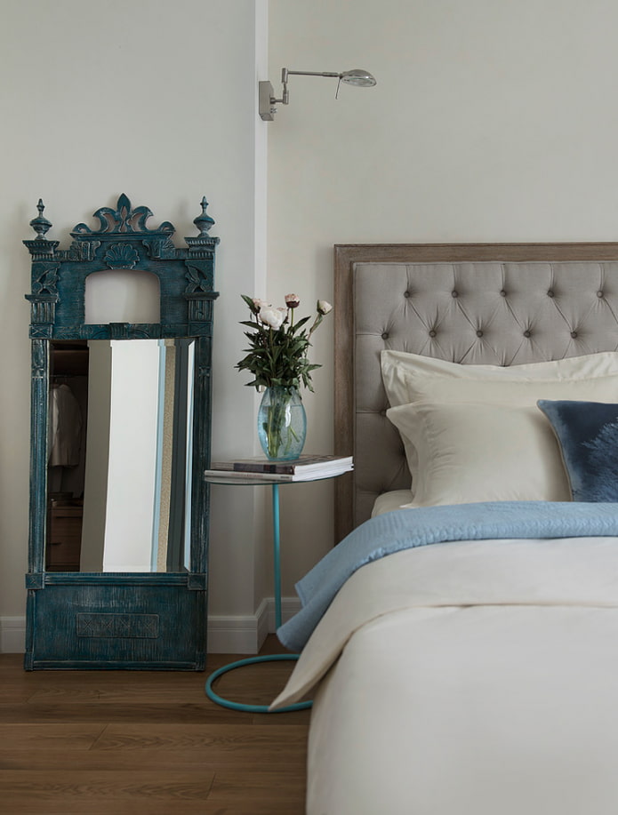 floor mirror model in the interior floor mirror model in the interior