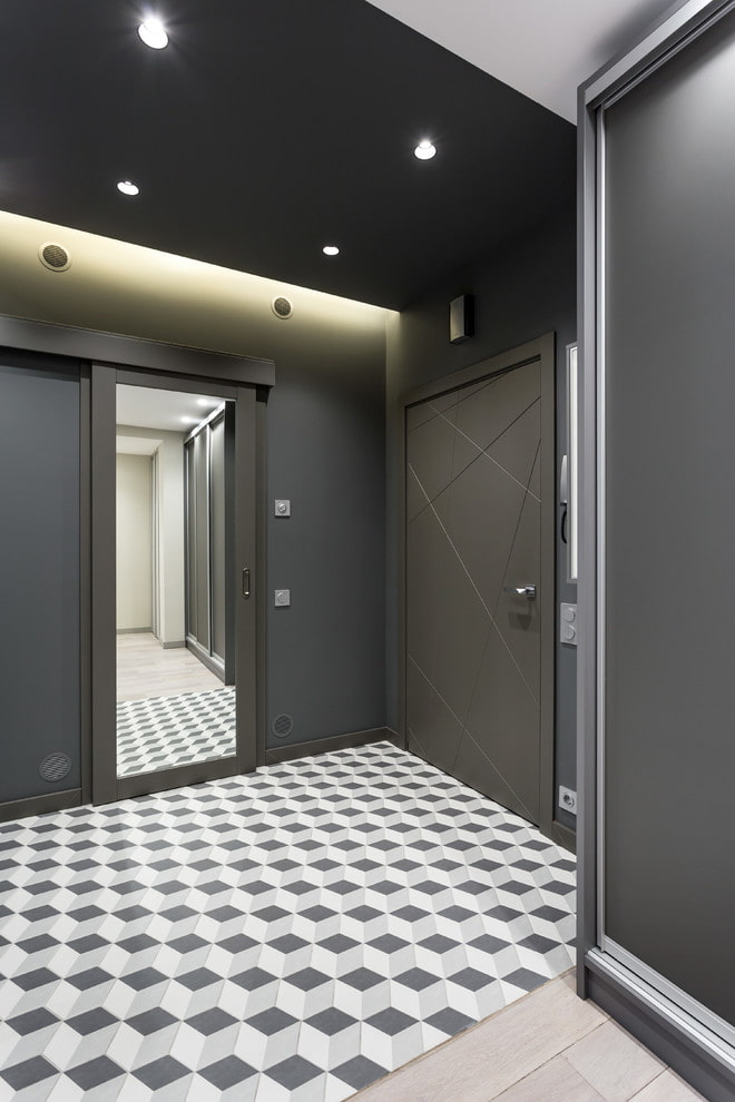 dark gray doors in the interior4 dark gray doors in the interior4