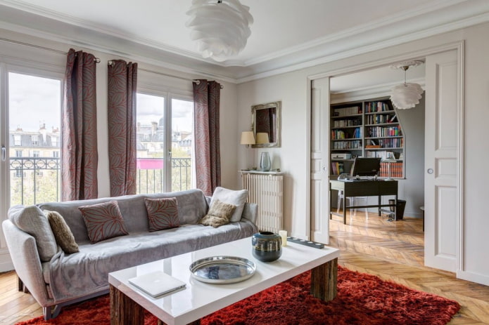 white compartment doors in the interior white compartment doors in the interior