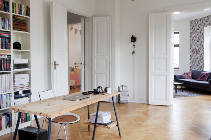 high white doors in the interior high white doors in the interior