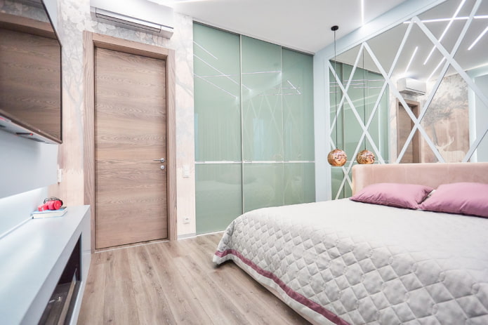combination of door color with floor in the bedroom interior combination of door color with floor in the bedroom interior